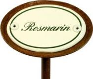 Country Garden Kr�uterschild