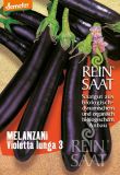 Aubergine "Violetta lunga 3" - Solanum melongena  (Bio-Samen)