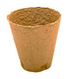 Anzuchttpfe aus Zellulose 8 cm rund