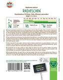 Radies-Kombination III (Saatband 5 m) - Raphanus sativus var. sativus