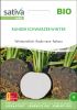 Rettich "Runder schwarzer Winter" - Raphanus sativus (Bio-Samen)