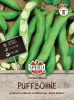 Puffbohne - Dicke Bohne "Dreifach weie" - Vicia faba